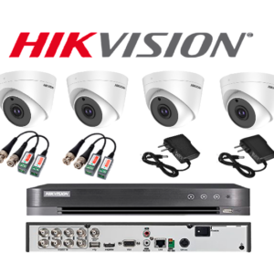 Kit Cámaras de Seguridad Hikvision Domo 1080p Full HD