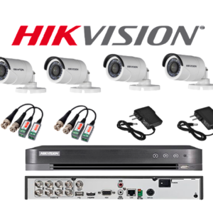 Kit Cámaras de Seguridad Hikvision Tubo 1080p Full HD